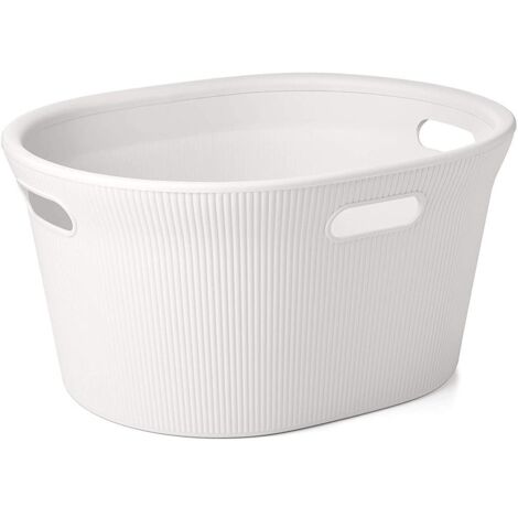 CESTA ROPA BAOBAB BLANCO PERGAMON (1/4)