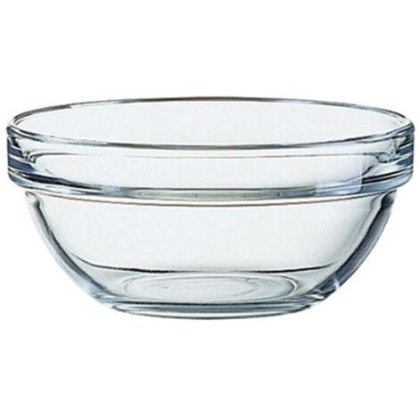 Ensaladera Luminarc Apilable Transparente Vidrio 8 cm 6 Piezas (6 pcs) (1/3)