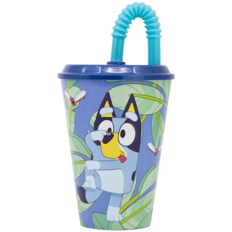 VASO CAÑA 430ML BLUEY (1/2)