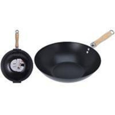 SARTÉN WOK 30CM NEGRA