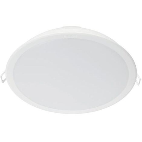 Downlight led empotrable redondo, meson, blanco, 23,5 w, 2450 lm, 3000 k, ø215 x 35 mm