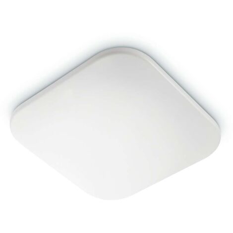 Plafon interior de led 17w 2000lm 4000k luz dia mod. mauve 32,5x32,5x7,5cm philips