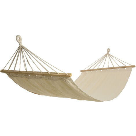 Hamaca lisa de exterior modelo hawai 100x200cm color blanco