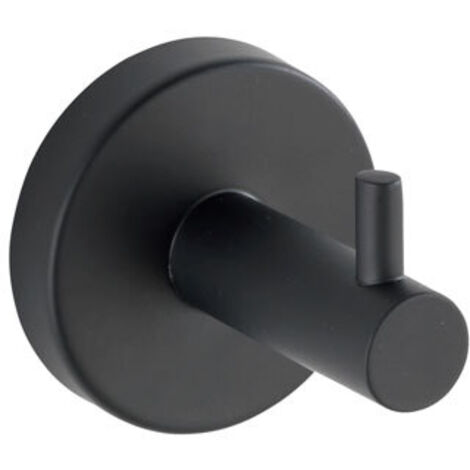 PERCHA ACERO INOXIDABLE NEGRO (1/6)