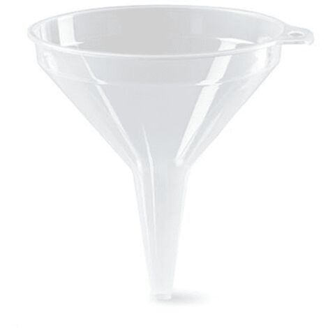 Embudo de plastico 14 cm Transparente (1/4)
