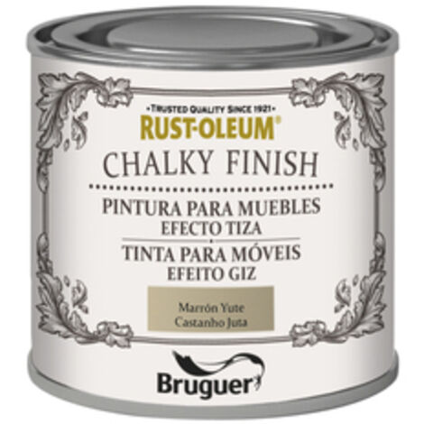Rust-Oleum Bruguer Chalky Finish pintura para muebles Marrón Yute 125ml