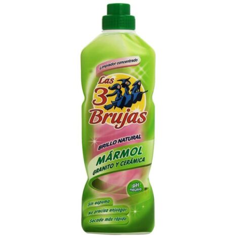 LIM H LAS 3 BRUJAS MARMOL GRANITO CERAMICA 1 L (CONCENTRADO) (1/2)