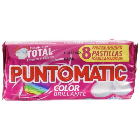 DET PUNTOMATIC COLOR 8 PASTILLAS (4 LAVADOS) (1/2)