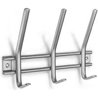 Colgador acero inoxidable 6 ganchos doble 3716-1-00 (blister) inofix