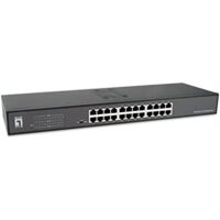 SWITCH LEVEL ONE GIGABIT CARCASA METALICA NO GESTION 24P 10/100/1000 GEU-2431
