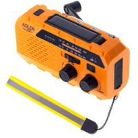 Radio solar con manivela ad 1197