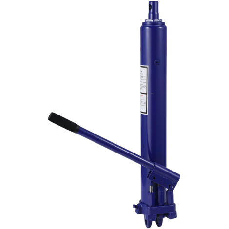 Hydraulik-Wagenheber 8T mit langer Hubweite – Doppelkolbenpumpe – Für Motorheben, Werkstatt, Hof, Geländefahrzeuge – Industrielle Nutzung – U-Basis, manuell