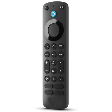 Télécommande vocale Alexa Pro avec fonctionnalité de localisation de la télécommande, boutons de contrôle de la TV et rétroéclairage des boutons Appareil TV compatible requis (1/5)
