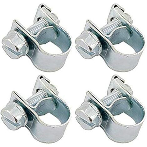 4x COLLIER DURITE ESSENCE A VISSER TONDEUSE MOTOCULTURE MOBYLETTE MOTO (10-12mm) (1/4)