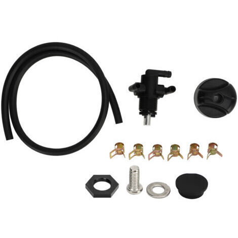 Jeffergarden Commutateur de vanne d'arrêt de carburant de réservoir Petcock à 3 voies avec conduite de carburant pour Polaris ATV Sportsman 335 325 330 400 500 600 700 (1/5)