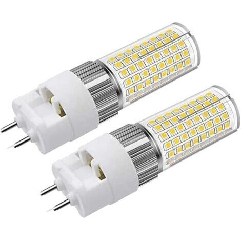 Ampoule à LED G12 16W Blanc Naturel, ampoule maïs bi-pin (équivalent 150W halogène/ampoule à incandescence), 4000K 1600 Lumen Plafonnier Floodlight pour maison rue garage paysage entrepôt, Pack de 2 (1/5)