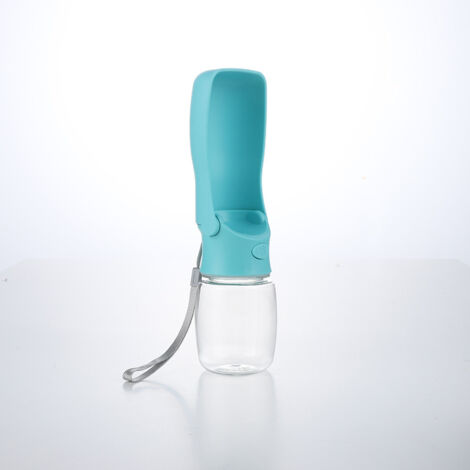 Sortez le gobelet pour animaux de compagnie, emportez une bouteille d'eau portable pour chat et chien (vert) (1/5)