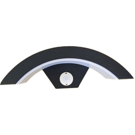 18W LED PIR détecteur de mouvement applique murale porte d'entrée étanche IP65 blanc chaud (1/5)