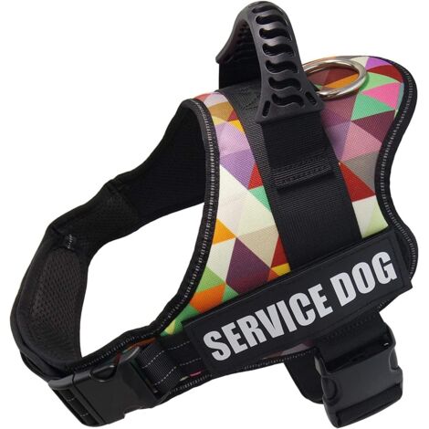 Harnais pour chien, confort réglable et gilets réfléchissants respirants pour petits, moyens et grands chiens (1/4)