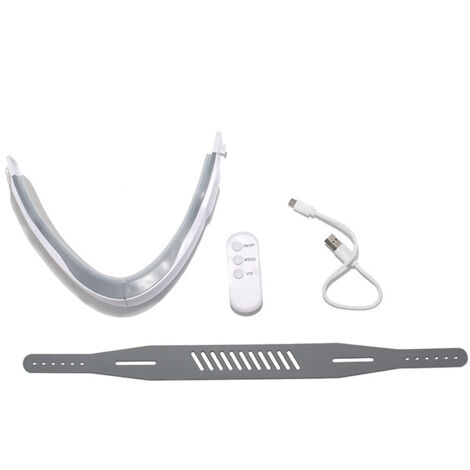 1 Piece Electric V Face Massager Beauty Instrument with Slimming Vibration Double Chin Reducer (1/2)