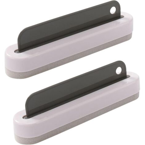 2pcs Raclette de douche multifonctionnelle Nettoyant pour raclette pour vitres, vitres, pare-brise de voiture,Raclette pour évier de cuisine multifonction et essuie-glace pour comptoir (1/5)