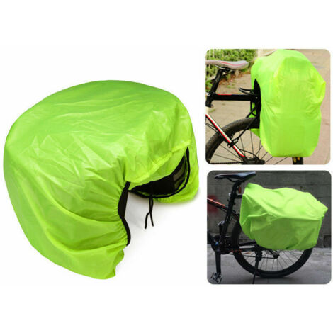 LAN Housse de pluie de vélo, housse de pluie de sac de vélo, pour sac de Ville, sac à dos, housse de pluie de sac de banlieue de vélo, ultra léger pliable (1/5)