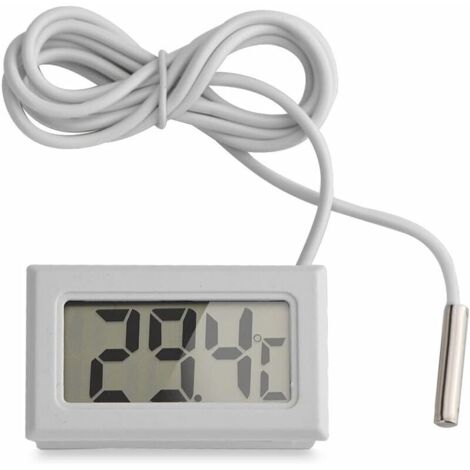 LAN Thermomètre numérique LCD, mini thermomètre LCD numérique à capteur de température (1/5)