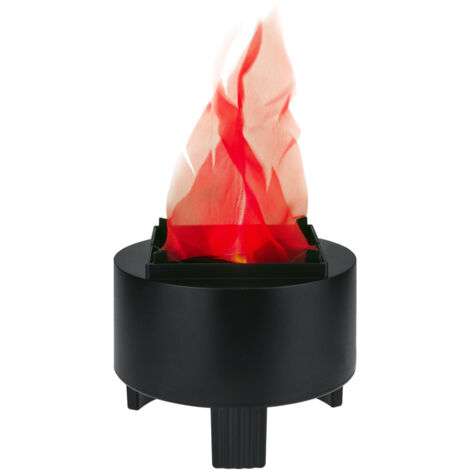 LAN Flammes de feu artificielles 3D – Lampe de feu de camp électrique 110 V à effet LED, lampe de flamme réaliste simulée pour Noël/Halloween/Nouvel An//fête (1/5)