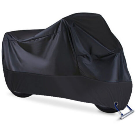 LAN noirL(22095110)Housse de moto/de voiture en tissu Oxford 210D/190T (1/5)