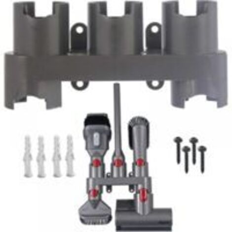 LAN Support mural pour aspirateur Dyson V7, V8, V10 et V11, compatible avec les accessoires pour aspirateurs Dyson. (1/2)