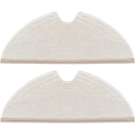 LAN Accessoires pour aspirateur robot Xiaomi Roborock S50 : chiffons de nettoyage (2 pièces) (1/2)