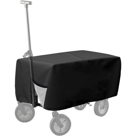 LAN Revêtement argenté 420D1375661 Housse de pluie pour vélo pliant d'extérieur, housse anti-pluie en tissu Oxford pour chariot de camping ou de pique-nique (1/5)