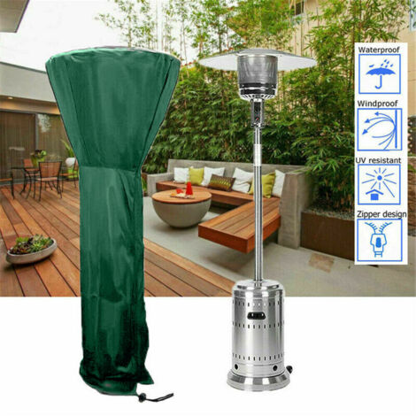 LAN Beige2218548 Housse de protection pour chauffage de jardin, étanche à la poussière et à l'eau, verte et multicolore (1/5)