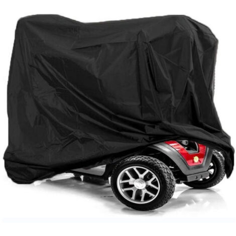 LAN noirL (190 x 71 x 117)Housse de voiture en tissu Oxford 210D pour scooters de mobilité pour personnes âgées et scooters électriques pour personnes handicapées, offrant une protection contre le sol (1/5)