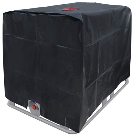 LAN Housse de sac fourre-tout IBC, housse de protection étanche IBC, housse de réservoir d'eau, adaptée au conteneur de réservoir IBC 1000L, housse de protection étanche 120100116cm (1/5)