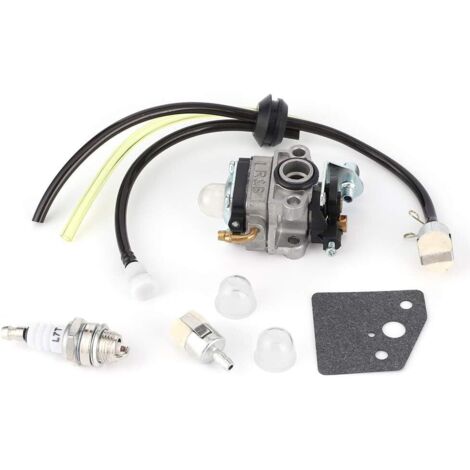 LAN Carburateur de motoculteur, Kit de conduite de carburant pour carburateurs, Convient pour motoculteur GX31 GX22 FG100 Little Wonder Mantis 16100-ZM5-80 (1/5)