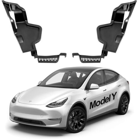 LAN Housse de capot étanche pour Tesla Model Y, grilles d'évacuation d'eau avant et arrière pour le coffre, accessoires pour Model Y 2021, 2022, 2023 et 2024, indispensables pour les propriétaires de (1/2)