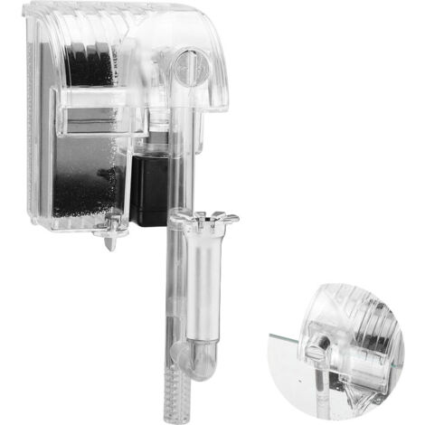 LAN Aquarium Cascade Filtre réservoir de Poissons Aquarium Filtre Suspendu Filtre de réservoir de Poissons Pompe à oxygène Submersible DH06-1 (1/5)