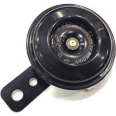 LAN Klaxon universel pour moto, étanche, rond, 12 V, 1,5 A, 105 dB, petit klaxon pour moto (1/2)