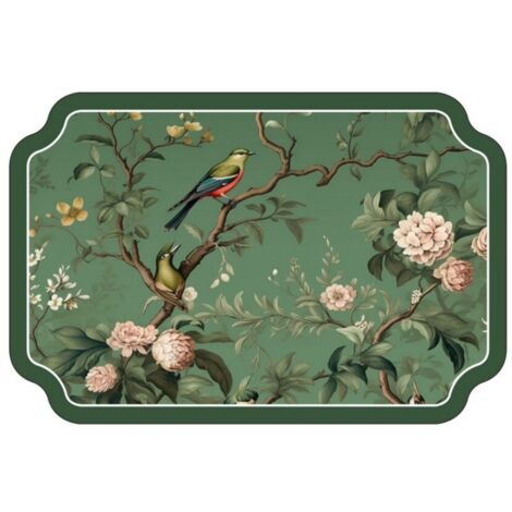 LAN Magpie 5060cm (terre de diatomées) Tapis égouttoir de cuisine en terre de diatomées, facile à nettoyer, tapis absorbant de forme irrégulière, tapis isolant thermique coupe-vent pour table (1/5)
