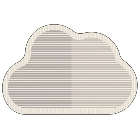 LAN Chihiro [Nuage] 4060cm (Terre de diatomées) Tapis de sol en terre de diatomées, tapis antidérapant pour salle de bain, tapis absorbant pour porte de toilettes (1/5)
