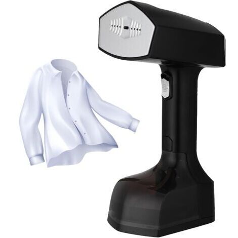 LAN Défroisseur vapeur portable pour essuie-tout ABS noir (1/5)