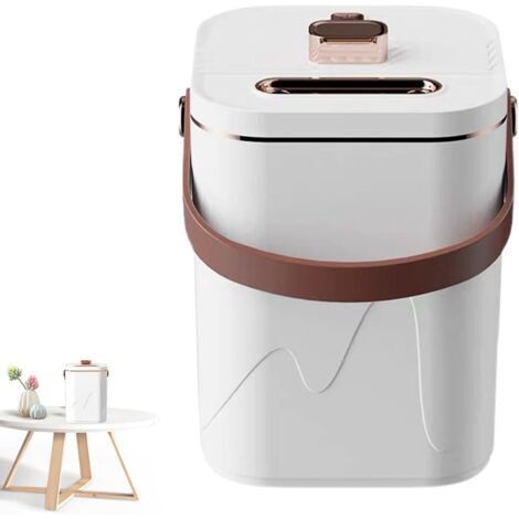 LAN Humidificateur d'air portable, humidificateur ultrasonique, rechargeable avec double buse pour une brume chaude et froide polyvalente (1 paquet) (1/4)