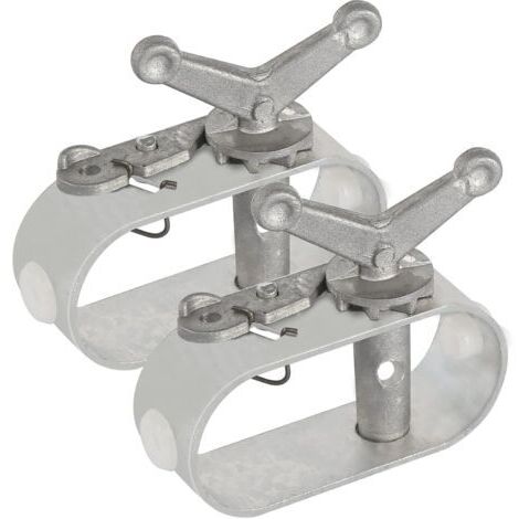 LAN Lot de 2 tendeurs de corde pour piscine, couvertures d'hiver pour piscine, tendeurs de corde en alliage d'aluminium, accessoires d'hiver (1/5)