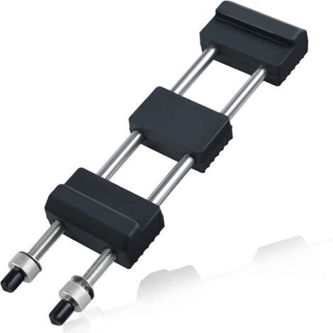 LAN Support pour pierre à aiguiser, à monter au-dessus de l'évier, réglable de 14,6 cm à 22,9 cm, base universelle en caoutchouc antidérapant pour pierres à eau, pierres diamantées et pierres à huile. (1/5)