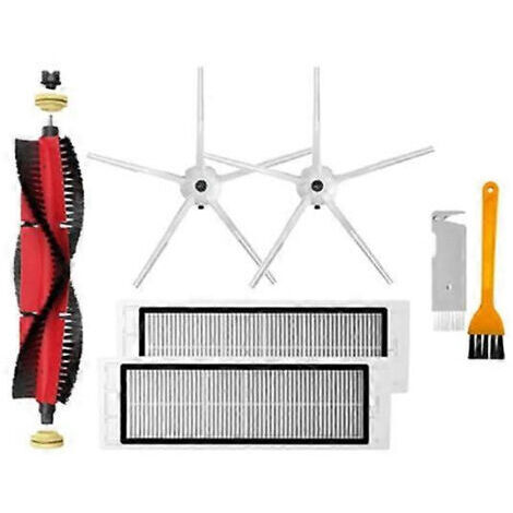 LAN Kit de remplacement pour aspirateur Xiaomi Roborock S5 Max S6 S6 Maxv : brosse rotative, filtre HEPA et accessoires. Pièces détachées. (1/5)