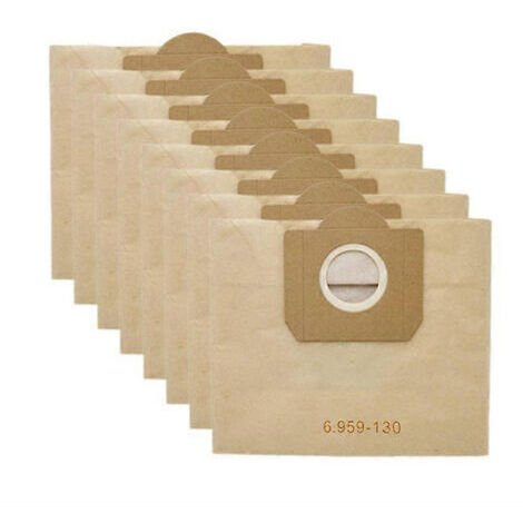 LAN Sacs à poussière pour aspirateurs Kärcher WD3, WD3300, MV3, SE4001, SE4002, 6.959-130, A2200, A2500, A2600 et A2900 (1/5)
