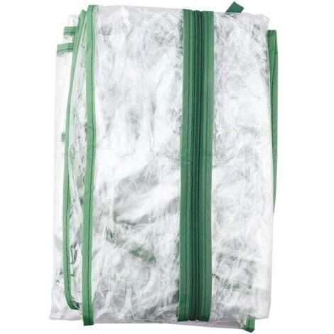 LAN Tier Greenhouse Replacement Cover, Clear Plastic Mini Greenhouse Cover for 3 Tier Outdoor Frame Garden Accessories (Without Frame) (1/3)