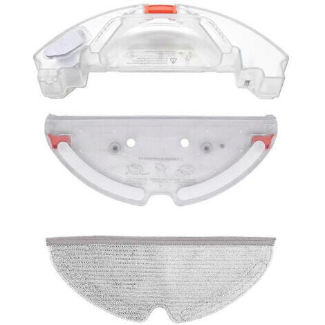 LAN Réservoir d'eau, bac à poussière, lingette de nettoyage et accessoires pour aspirateurs Roborock S5 MAX, S50 MAX, S55 MAX et S6 MAX. (1/5)
