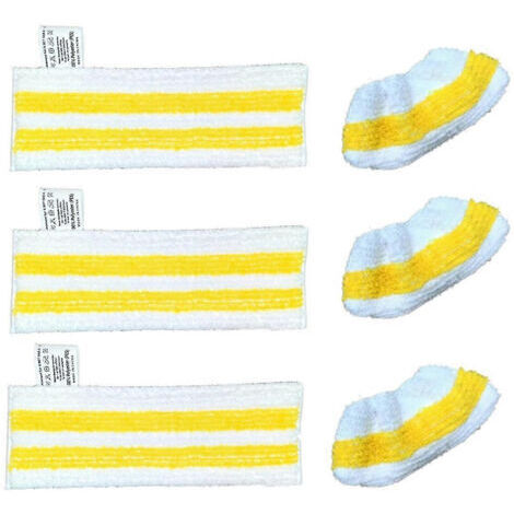LAN Pour aspirateur à main Easyfix Sc2 Sc3 Sc4 Sc5, chiffons de nettoyage vapeur en microfibre, accès (1/5)